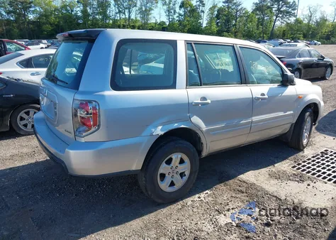 2006 Honda Pilot Lx from USA, damaged, VIN 2HKYF18126H532527